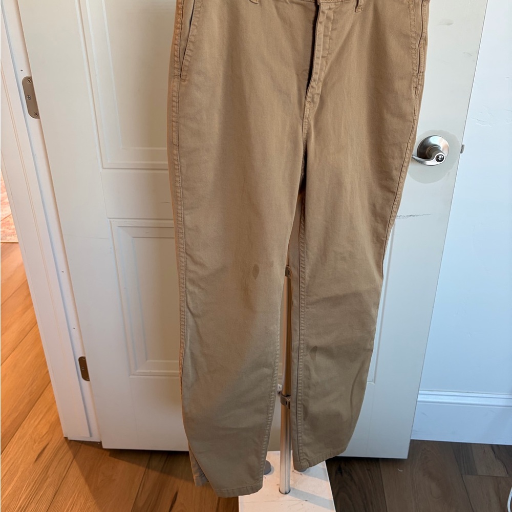 3/$15! J. Crew Reimagined Women's Vintage Straight chinos.